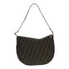 Fendi Zucca  Canvas Shoulder Bag ()