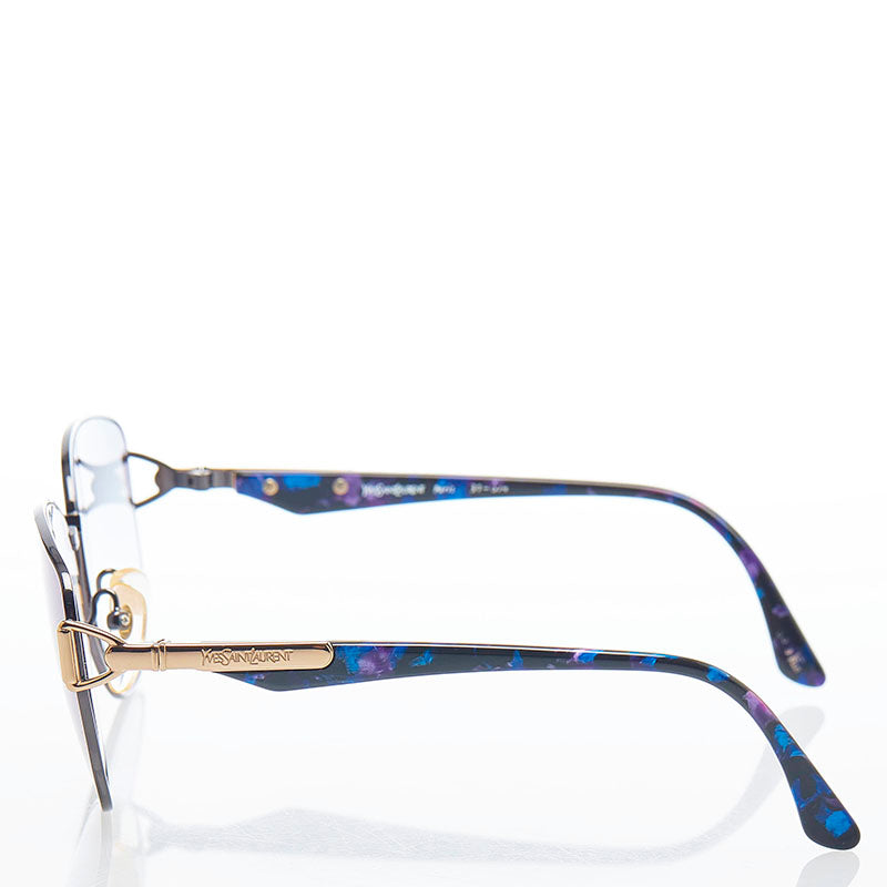 Saint Laurent Ladies Sunglasses in Navy