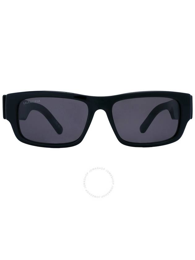 Balenciaga Eyewear Logo Square Sunglasses Black
