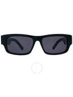 Balenciaga Eyewear Logo Square Sunglasses Black