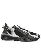 Fendi Technical Mesh Running Low-Top Sneakers Black