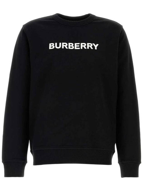 Burberry Logo Print Sweatshirt Black