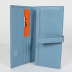 Hermes Wallet H514 Ladies Wallet Blue