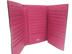 Hermes Wallet H1125 Wallet Cow Leather Pink