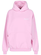 Balenciaga Beverly Hills Embroidered Hooded Top Pink
