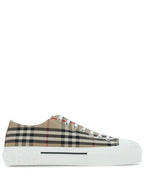 Burberry Vintage Check Cotton Sneakers Archive Beige