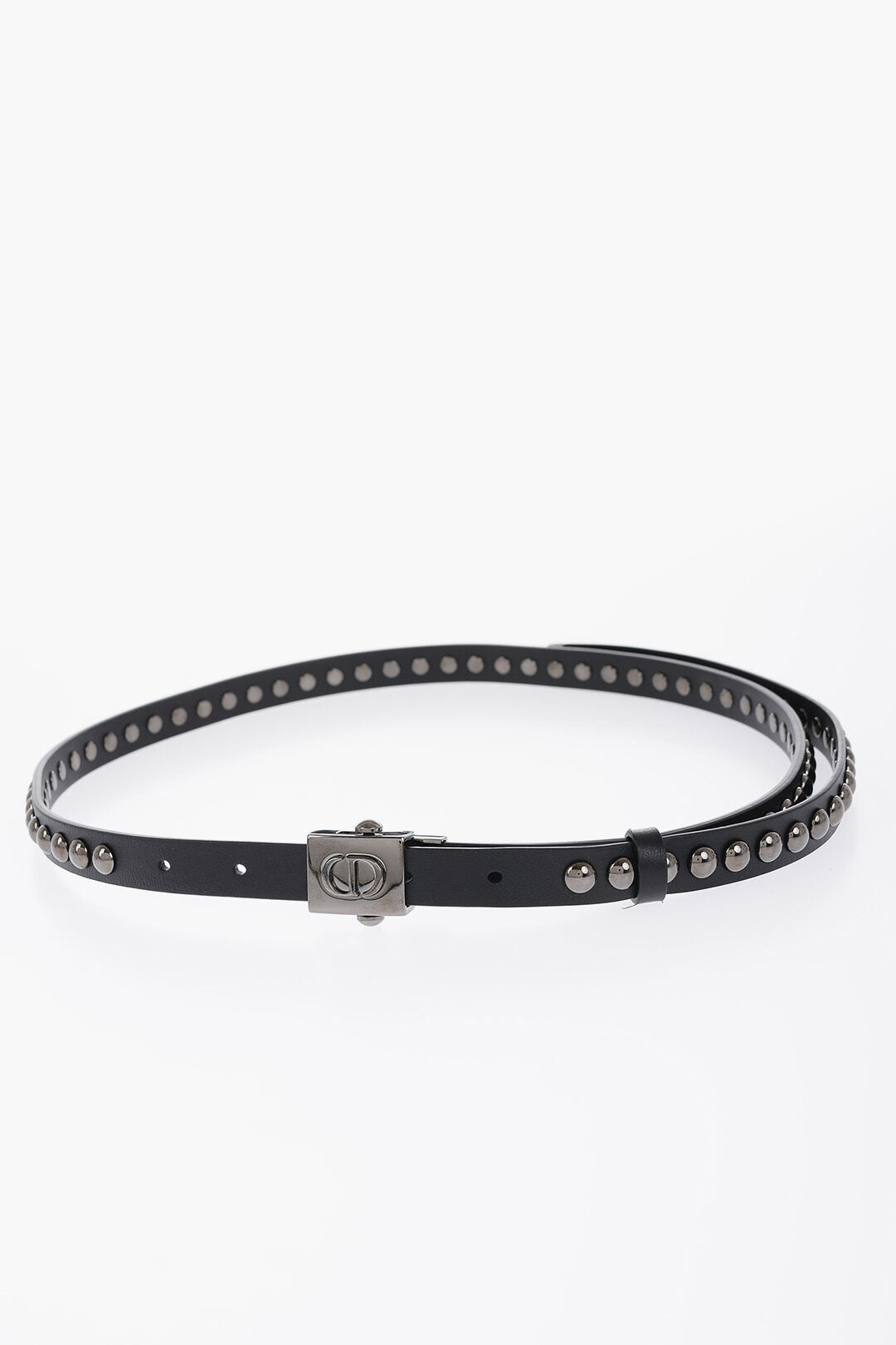 Dior Leather Studded Belt 15Mm