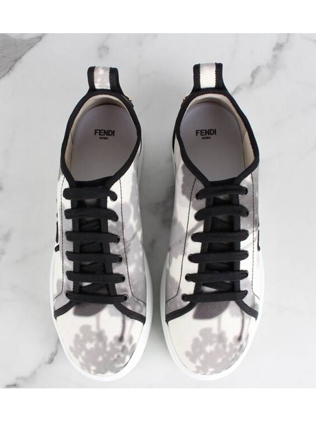 Fendi Floral Rise Minimalist Platform Sneakers 41 260
