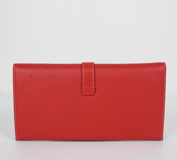 Hermes Wallet H2035 Wallet Lambskin Red