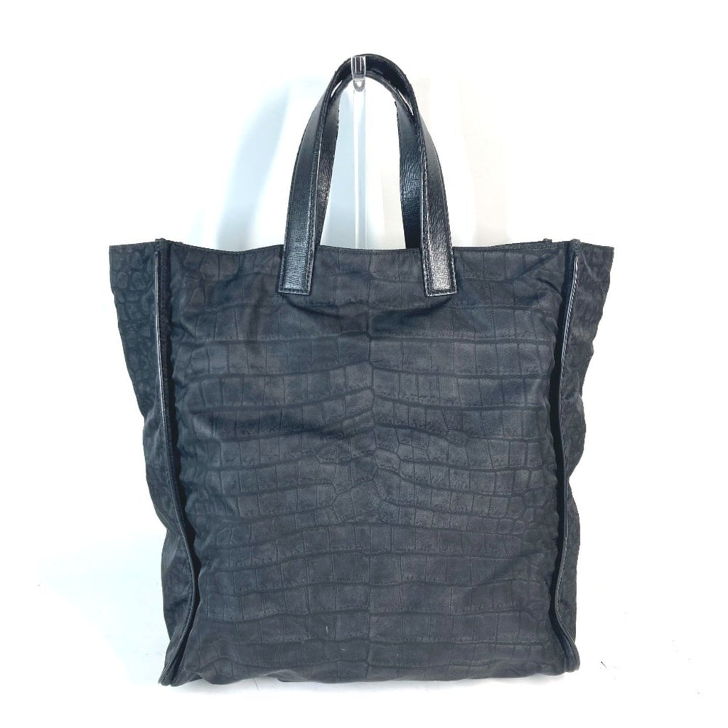 Fendi  Nylon Leather Shoulder Bag Tote Bag ()