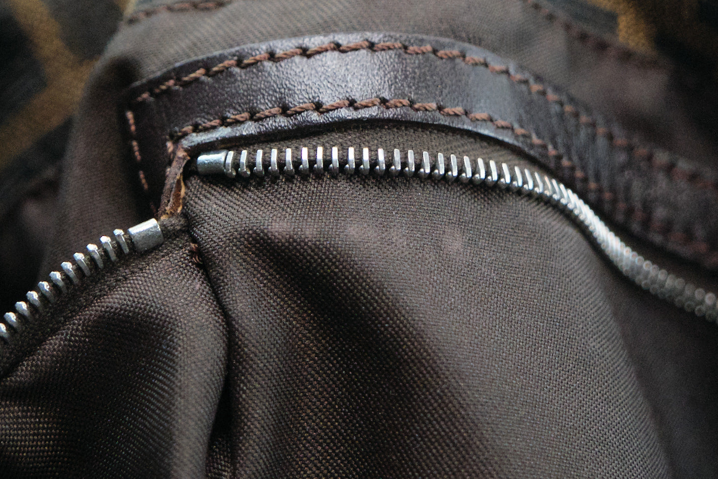 Fendi Zucca Canvas Hobo Bag - '10s