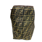 Fendi  Canvas Leather Pouch Shoulder Bag Tote Bag ()