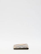 Burberry Check Half Wallet Beige