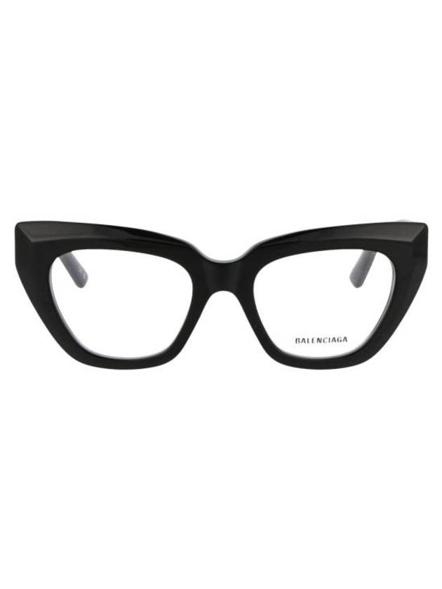 Balenciaga sunglasses BB0238O 001 001 BLACK BLACK TRANSPARENT