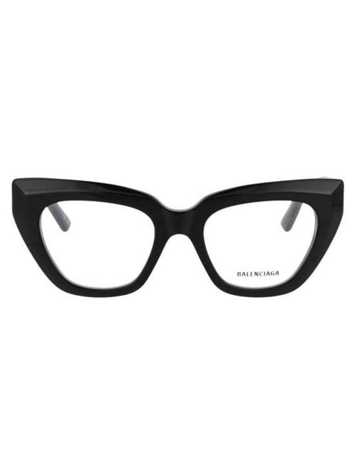 Balenciaga sunglasses BB0238O 001 001 BLACK BLACK TRANSPARENT