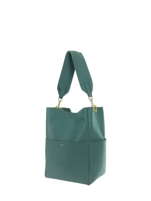 CELINE Sangle Medium Bucket Bag Women s Shoulder