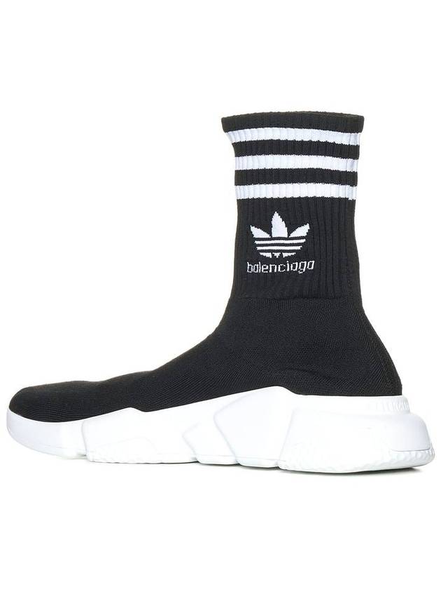 Balenciaga Adidas Speed High Top Sneakers Black