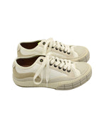 Chloe Clint Low Top Sneaker in Cream Polyester