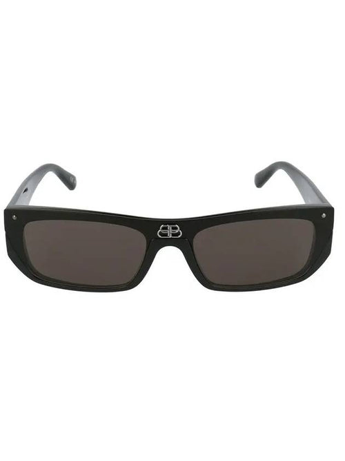 Balenciaga Eyewear BB Logo Flat Sunglasses Black