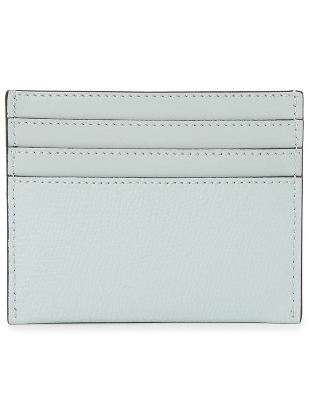 Fendi FF Diamond Card Wallet Light Blue