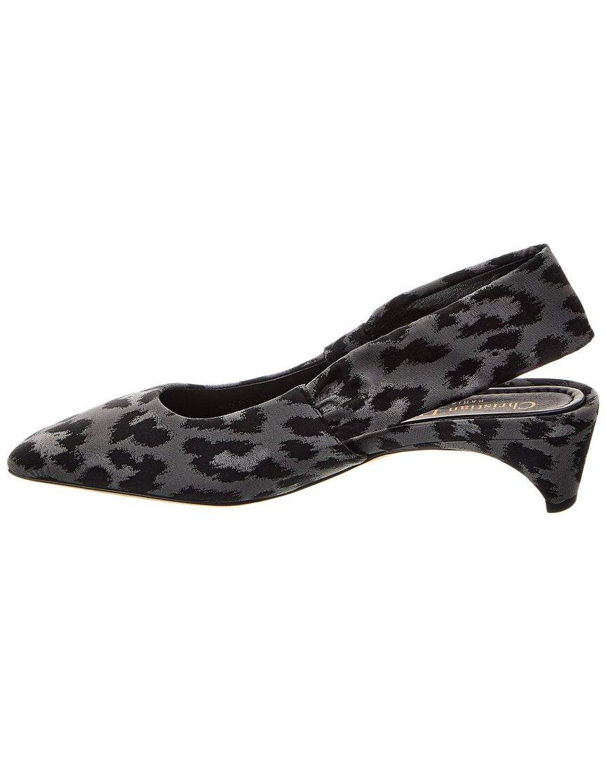 Dior Mizza Canvas Slingback Pump