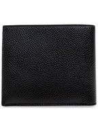 Balenciaga Wave Logo Half Wallet Black
