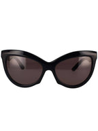 Balenciaga Eyewear BB Cat Eye Sunglasses Black