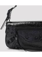 Balenciaga Small Le Cagole Shoulder Bag Black