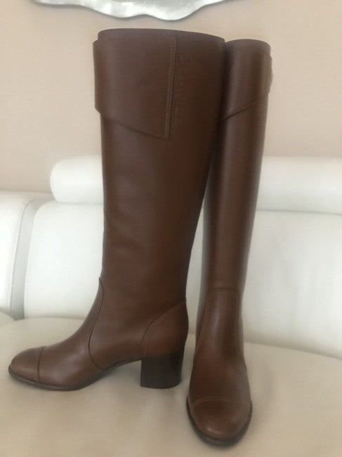 Chanel Calfskin Polo Riding Boots