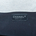 Beige Canvas Chanel Tote