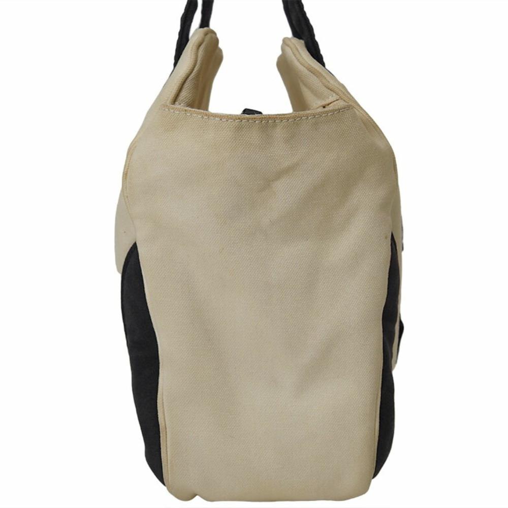 Beige Canvas Chanel Tote