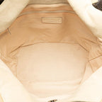 Beige Canvas Chanel Tote