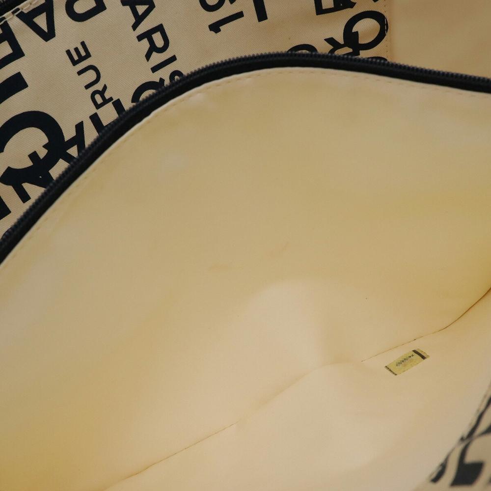 Beige Canvas Chanel Tote