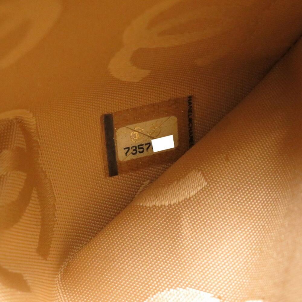 Beige Fabric Chanel Tote