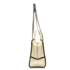 Beige Fabric Chanel Shoulder Bag