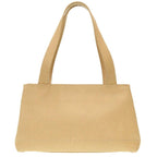 Beige Fabric Chanel Tote