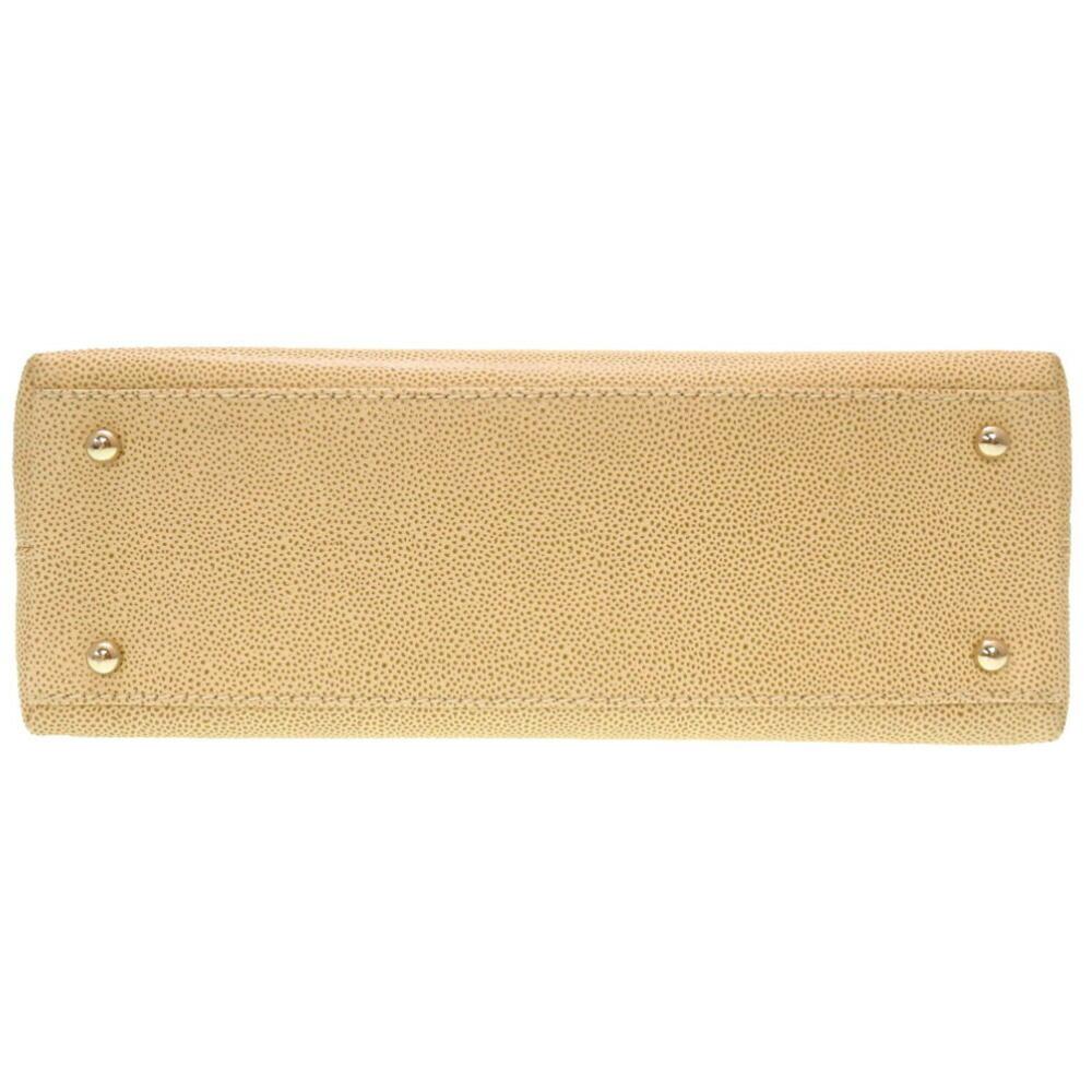 Beige Fabric Chanel Tote