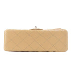 Beige Fabric Chanel Shoulder Bag