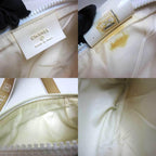 Beige Fabric Chanel Shoulder Bag