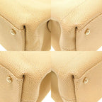 Beige Fabric Chanel Tote