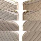 Beige Fabric Chanel Travel Bag
