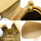 Beige Fabric Chanel Shoulder Bag