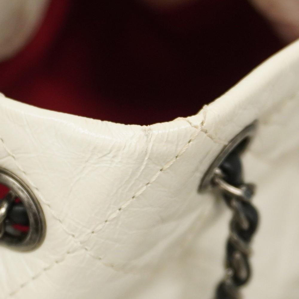 Beige Fabric Chanel Backpack