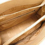 Beige Fabric Chanel Tote