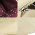 Beige Fabric Chanel Shoulder Bag
