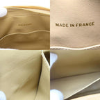 Beige Fabric Chanel Shoulder Bag
