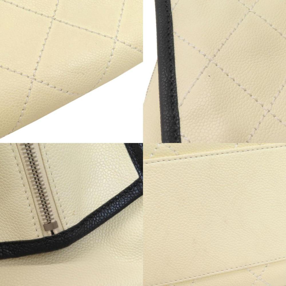 Beige Fabric Chanel Shoulder Bag