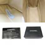 Beige Fabric Chanel Shoulder Bag
