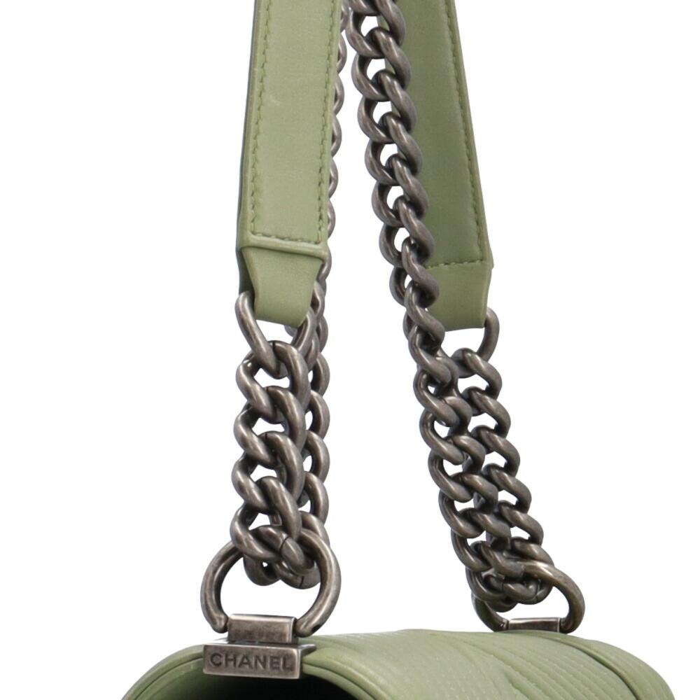Beige Fabric Chanel Travel Bag