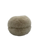 Beige Fur Chanel Crossbody Bag